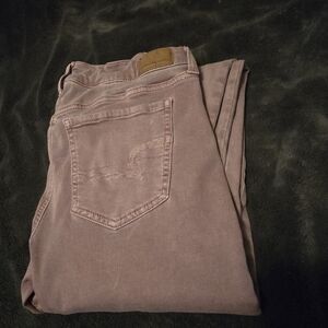 American Eagle jeans in mauve
